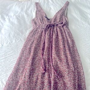 Boho floral nadnaf dress